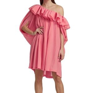 3.1 Phillip Lim Ruffle Off-The-Shoulder Shift Dress